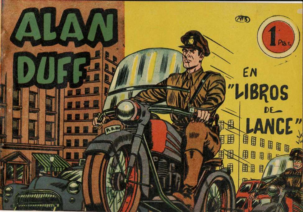 Comic Book Cover For Alan Duff 5 Libros de Lance