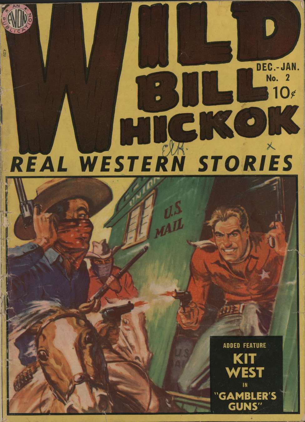 Book Cover For Wild Bill Hickok 2 (alt) - Version 2