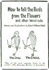 Cover For How to Tell the Birds from the Flowers