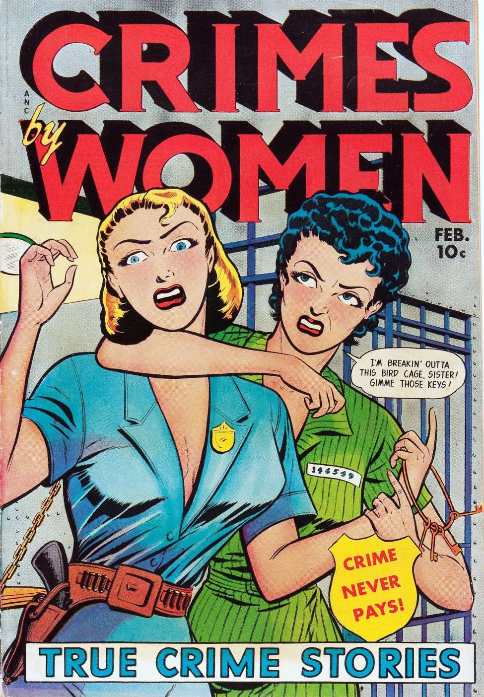 Comic Book Cover For Crimes By Women 11