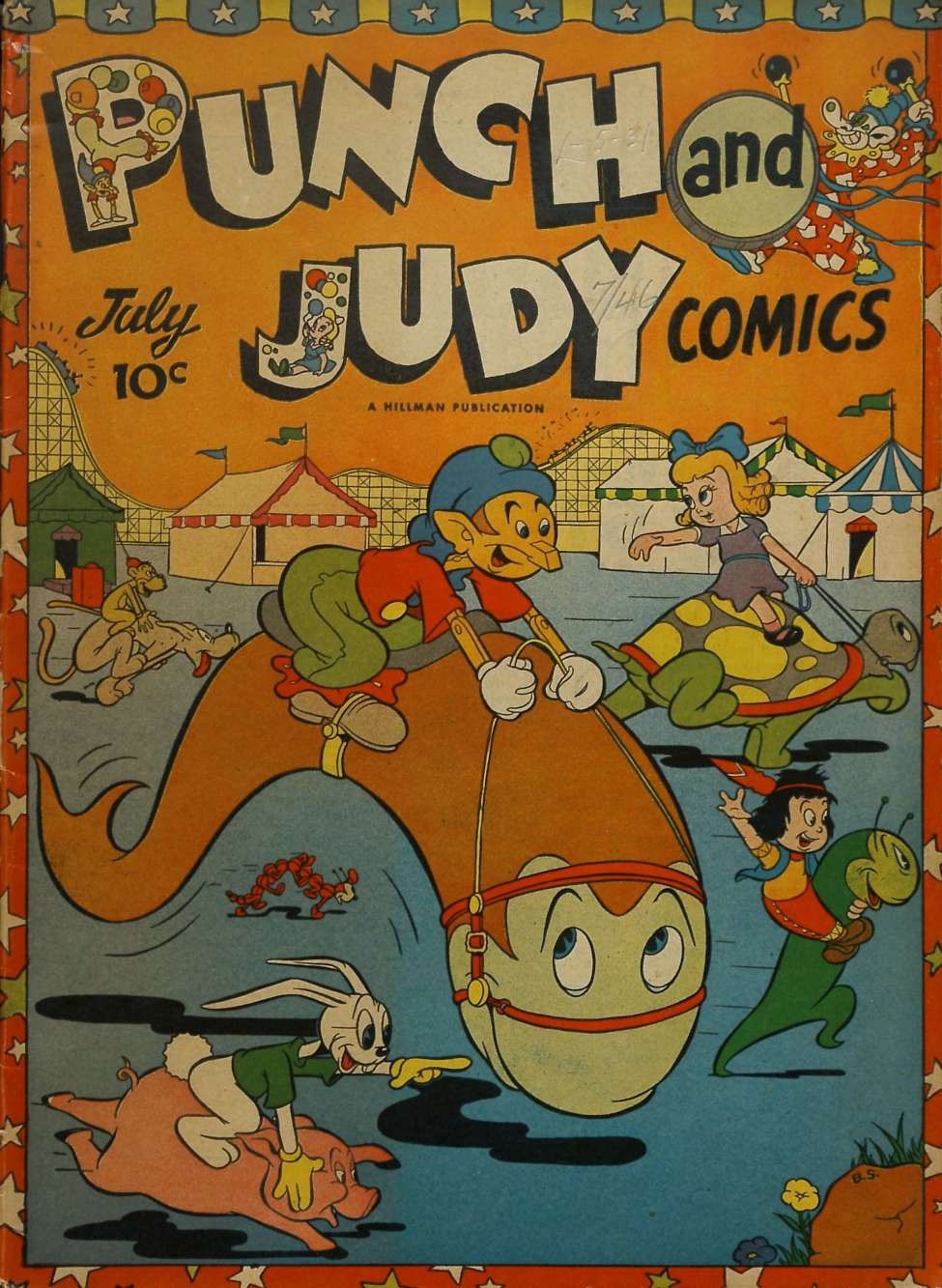 Book Cover For Punch and Judy v1 12