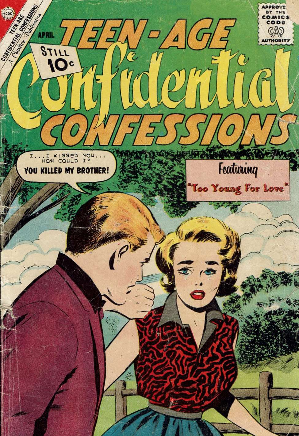Book Cover For Teen-Age Confidential Confessions 11