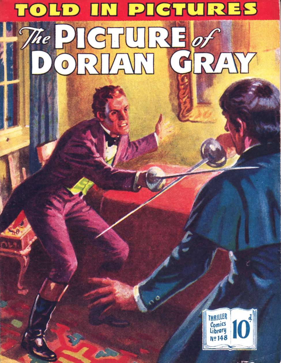 Comic Book Cover For Thriller Comics Library 148 - The Picture of Dorian Gray