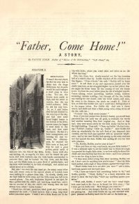Large Thumbnail For Horner's Penny Stories 8 - Father, Come Home - Fannie Eden