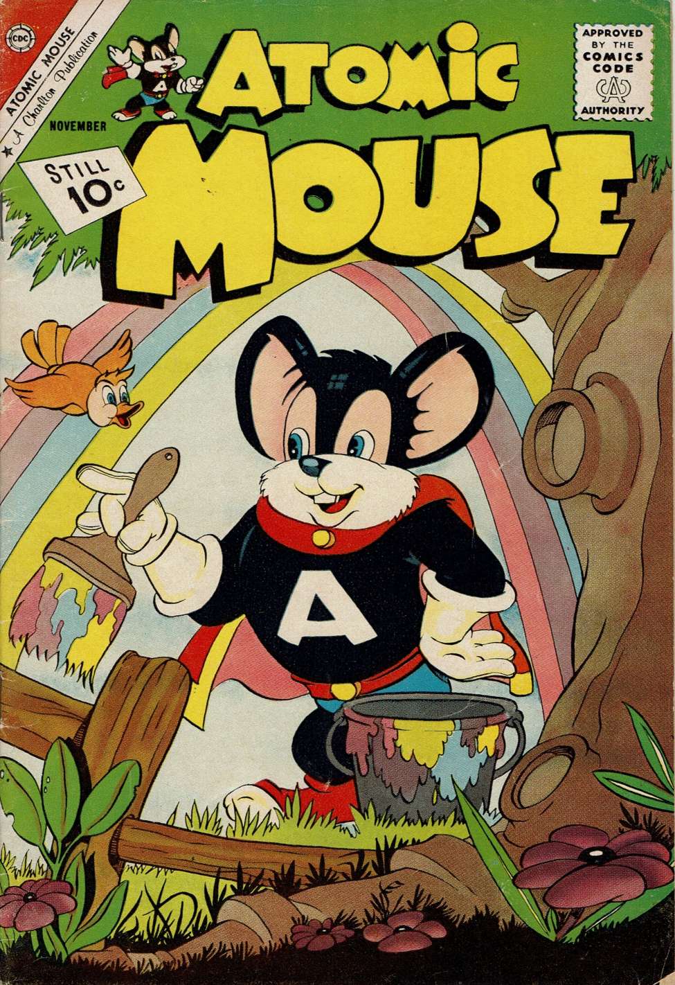 Comic Book Cover For Atomic Mouse 45