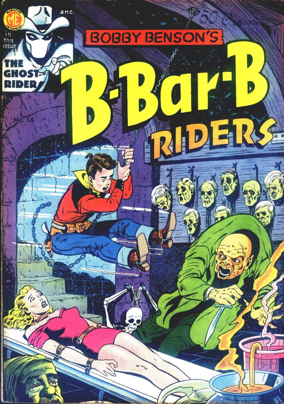 Comic Book Cover For Bobby Benson's B-Bar-B Riders 14