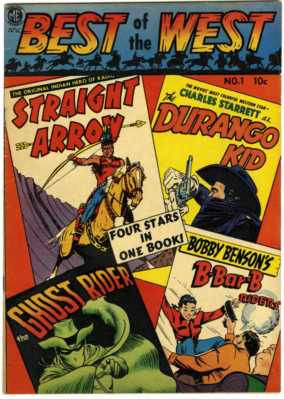 Comic Book Cover For Best of the West 1