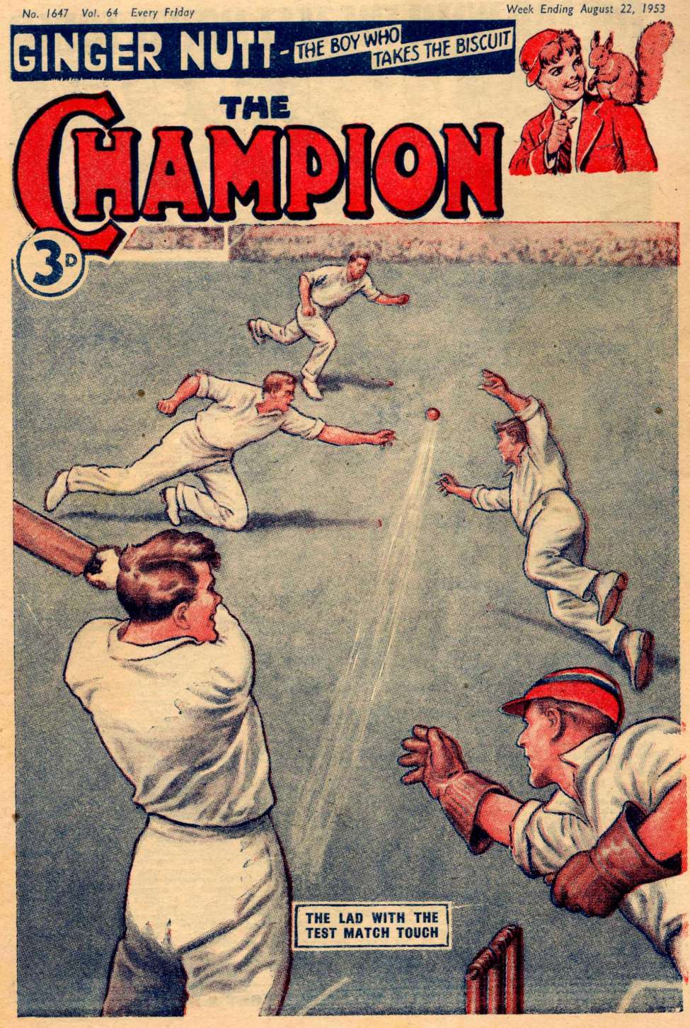 Comic Book Cover For The Champion 1647