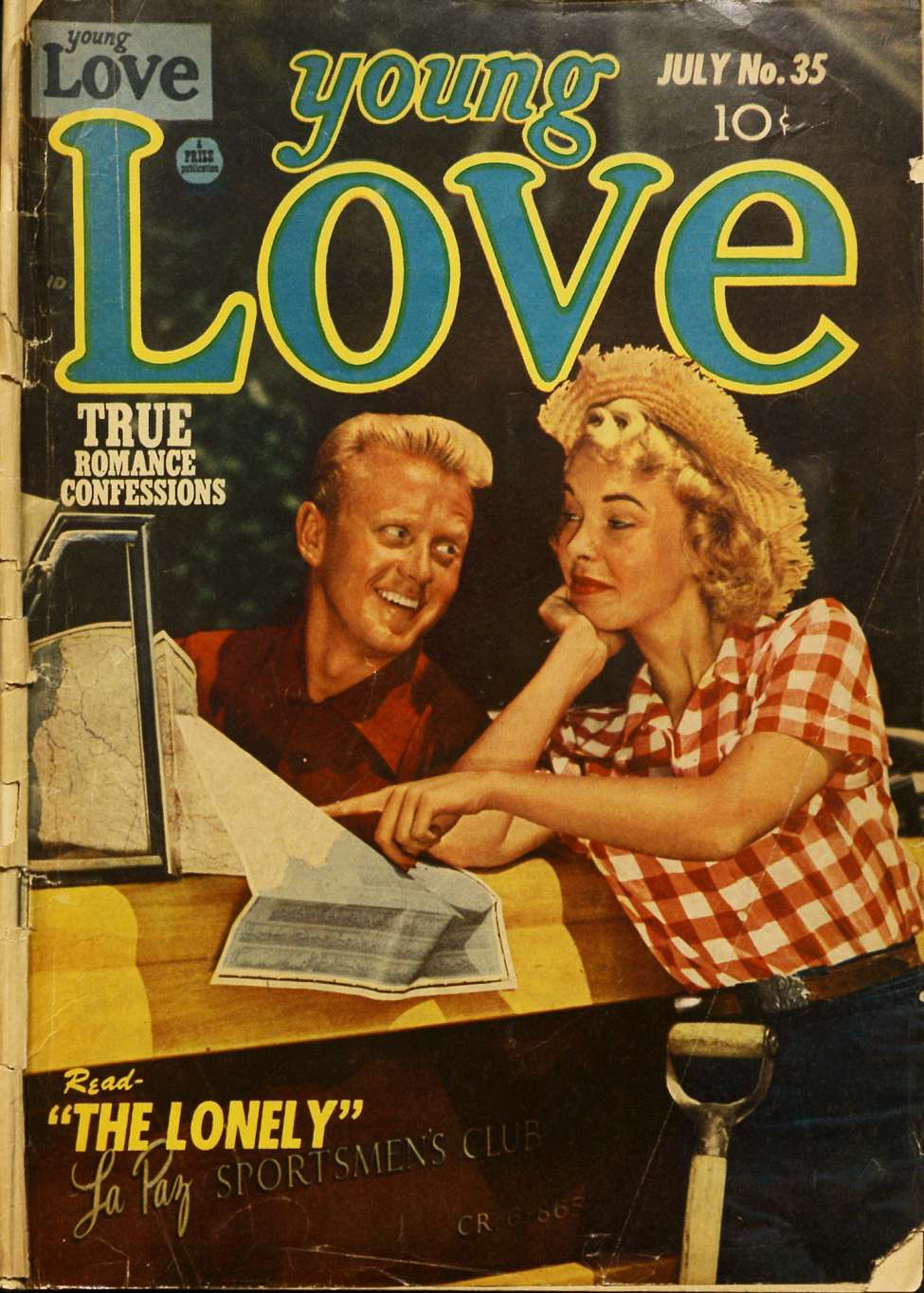 Comic Book Cover For Young Love 35