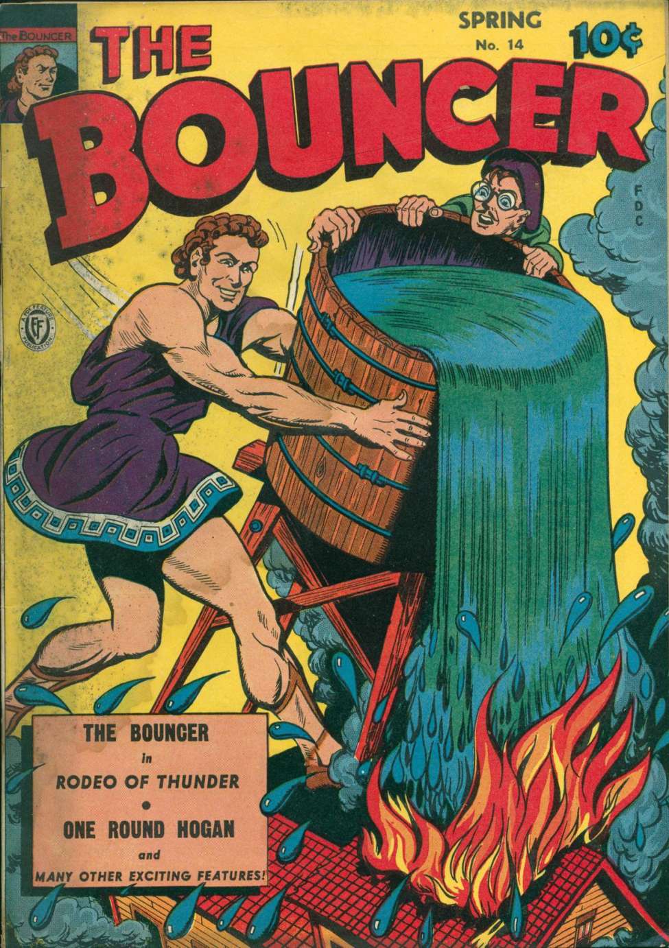 Comic Book Cover For The Bouncer 14