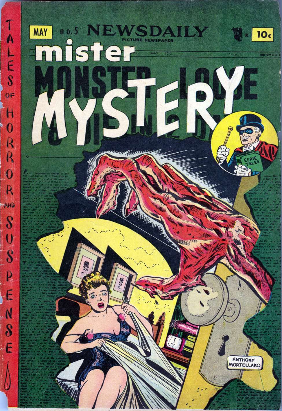 Comic Book Cover For Mister Mystery 5