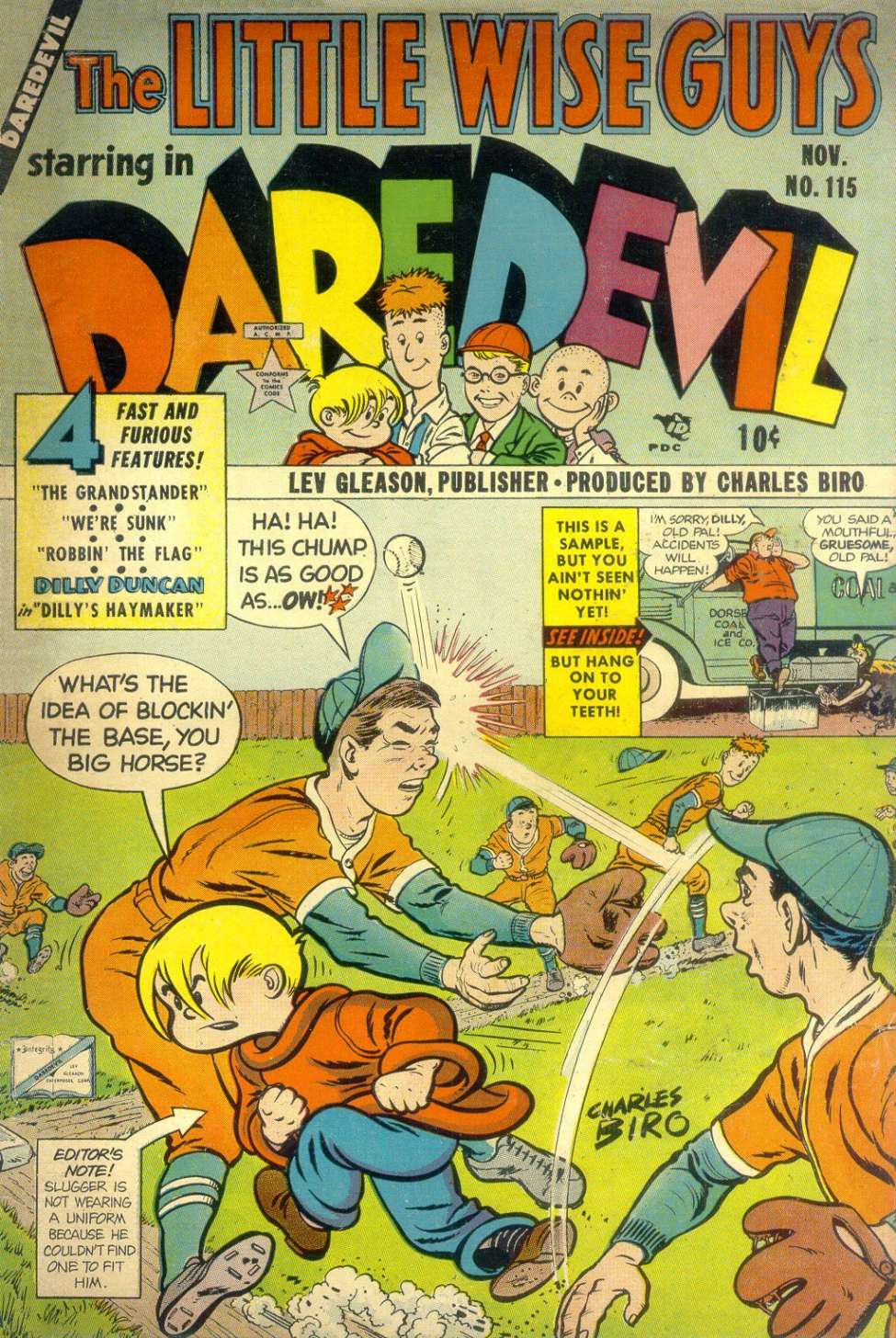 Comic Book Cover For Daredevil Comics 115