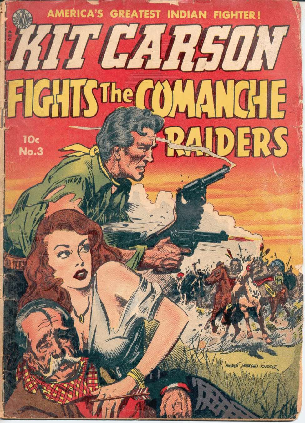 Comic Book Cover For Kit Carson 3