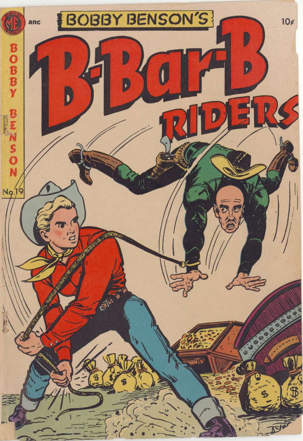 Book Cover For Bobby Benson's B-Bar-B Riders 19 - Version 2
