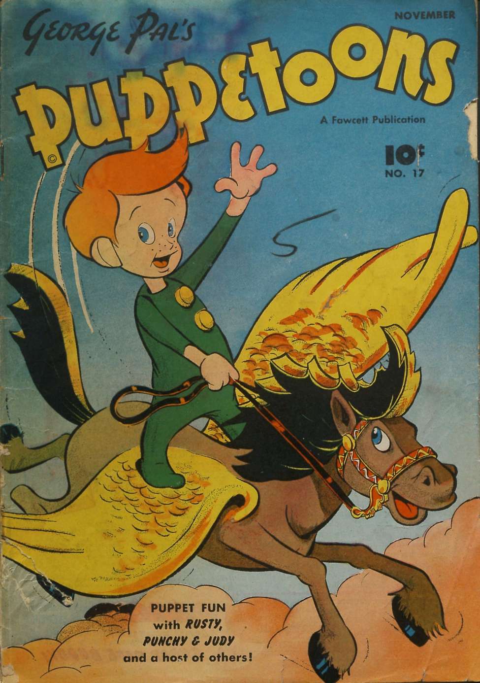 Book Cover For George Pal's Puppetoons 17