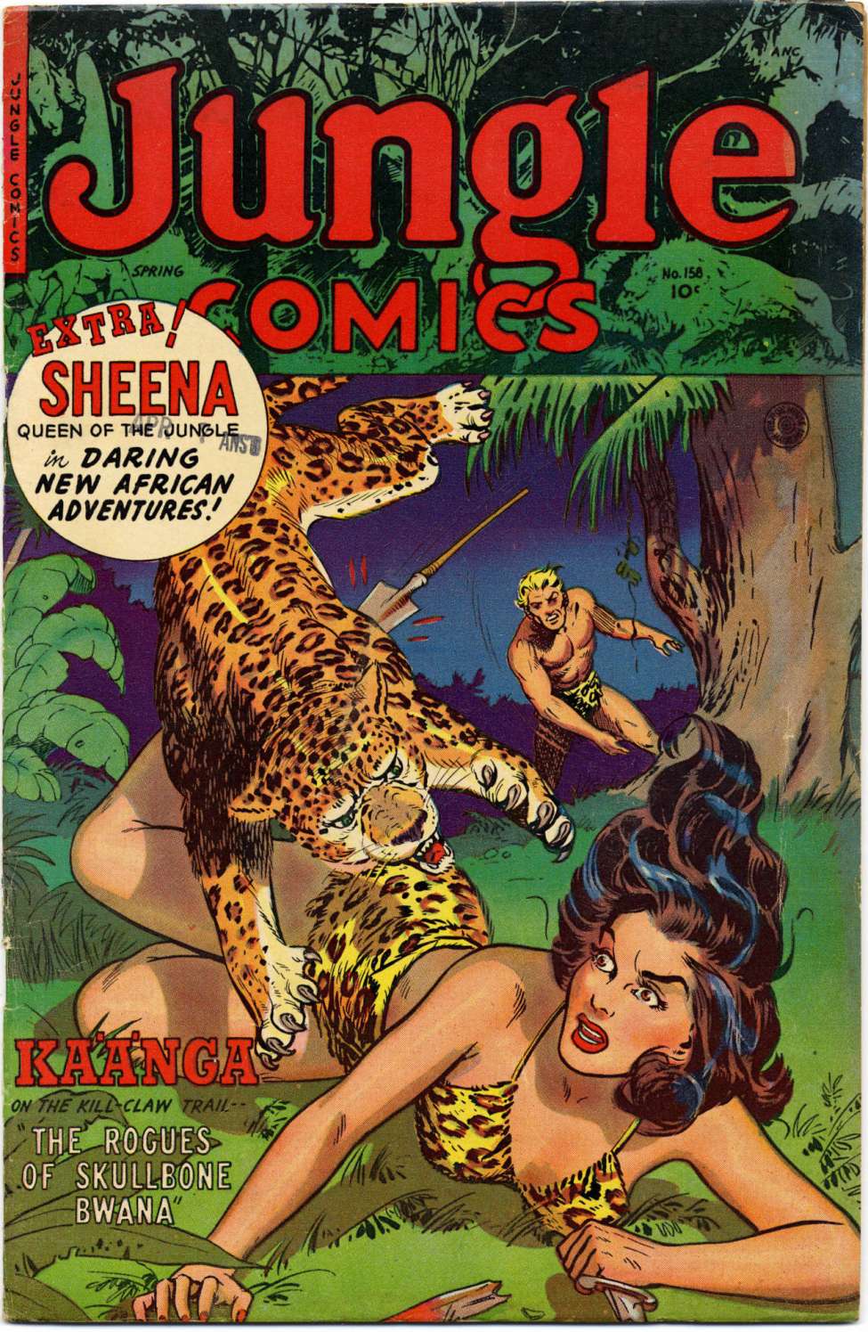 Book Cover For Jungle Comics 158