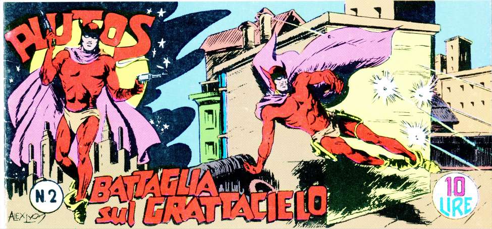 Comic Book Cover For Plutos 2 - Battaglia Sul Grattacielo