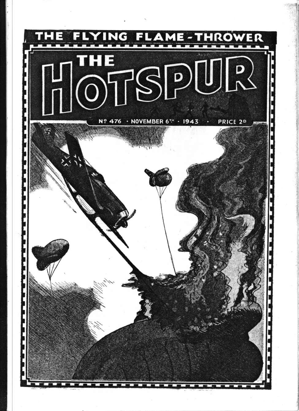 Comic Book Cover For The Hotspur 476