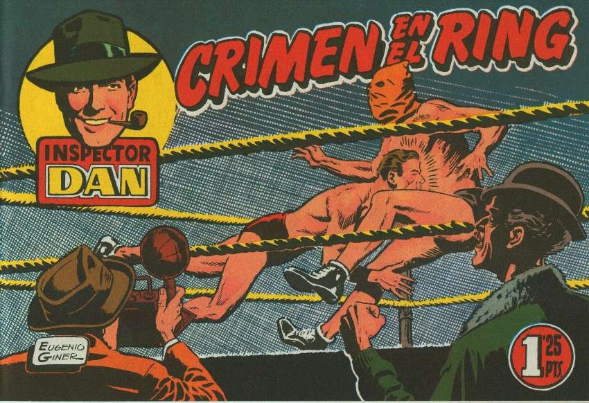 Comic Book Cover For Inspector Dan 11 - Crimen en el Ring