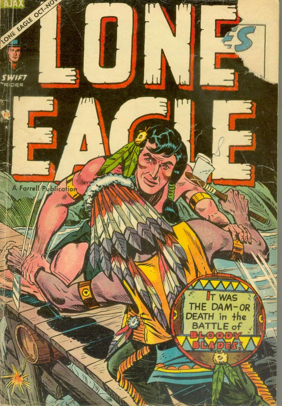 Comic Book Cover For Lone Eagle 4