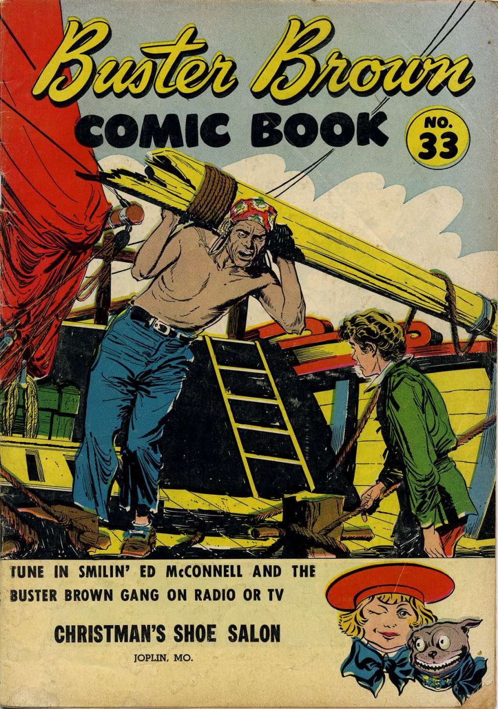 Comic Book Cover For Buster Brown 33