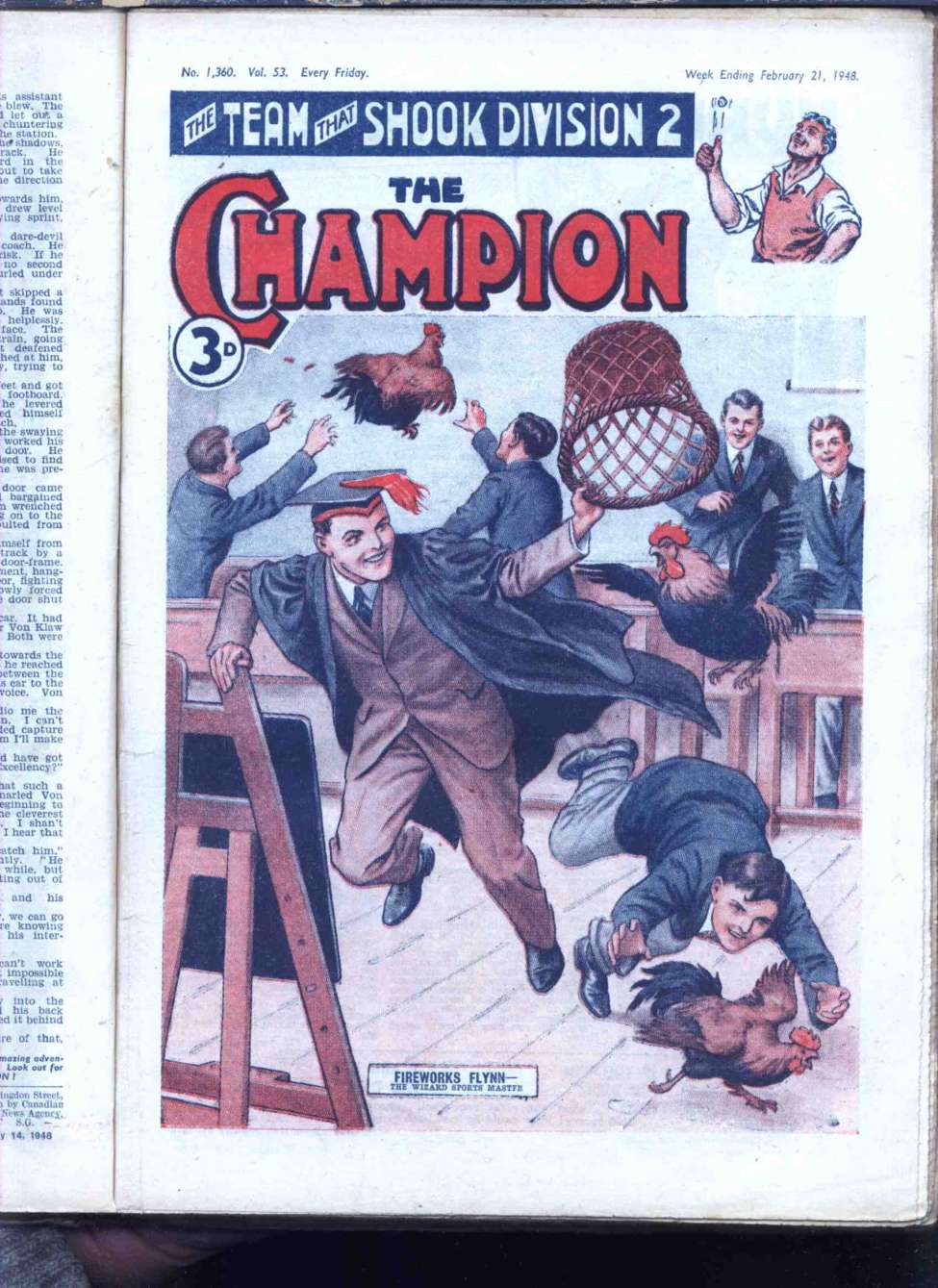 Comic Book Cover For The Champion 1360