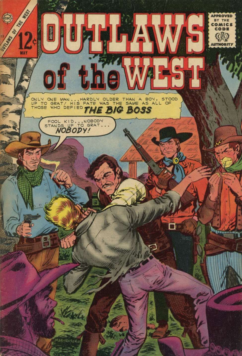 Book Cover For Outlaws of the West 53