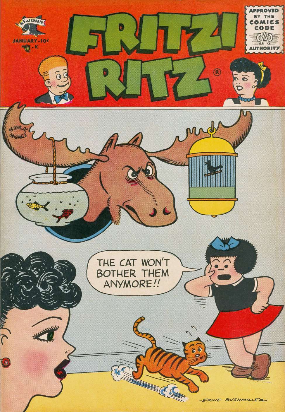 Comic Book Cover For Fritzi Ritz 50