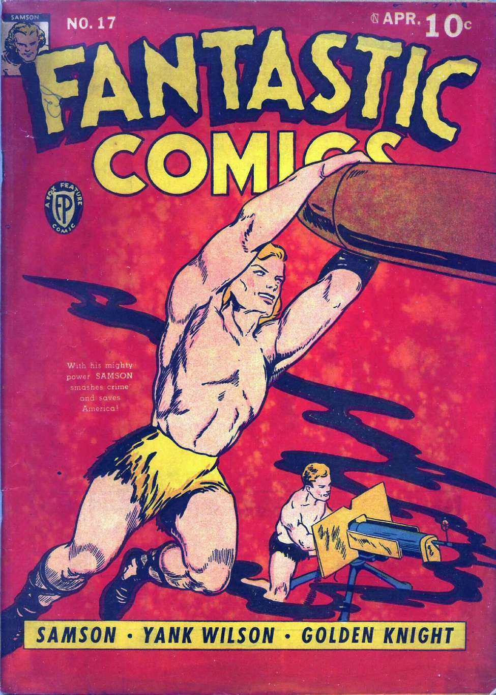Book Cover For Fantastic Comics 17
