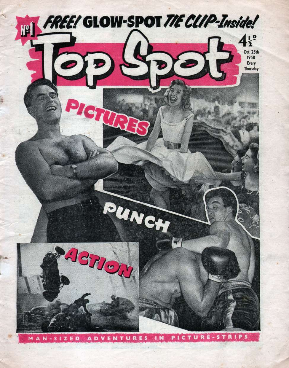 Comic Book Cover For Top Spot 1