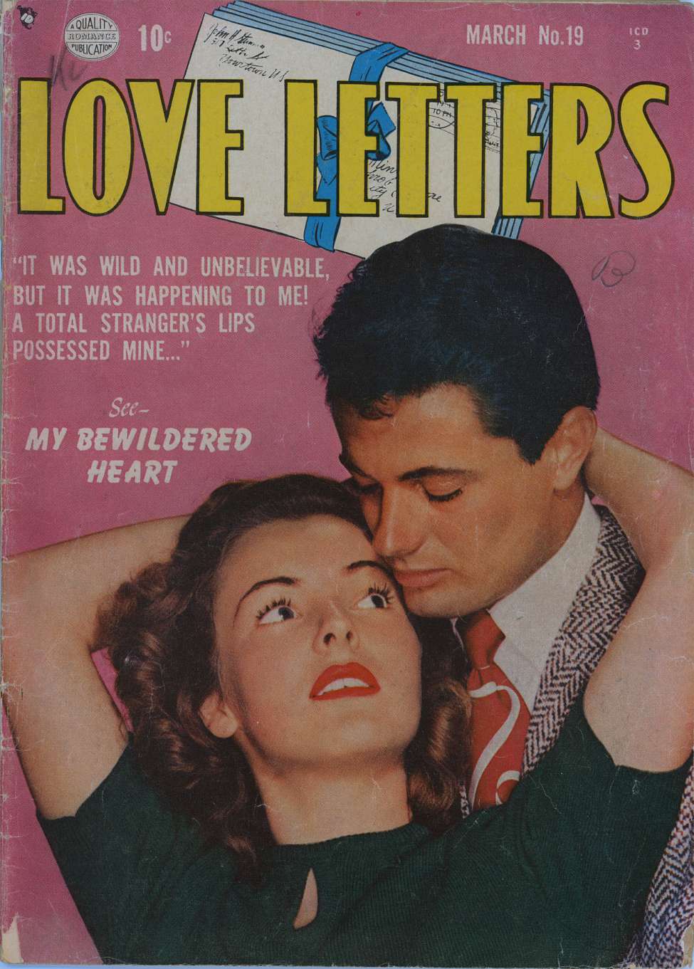 Comic Book Cover For Love Letters 19