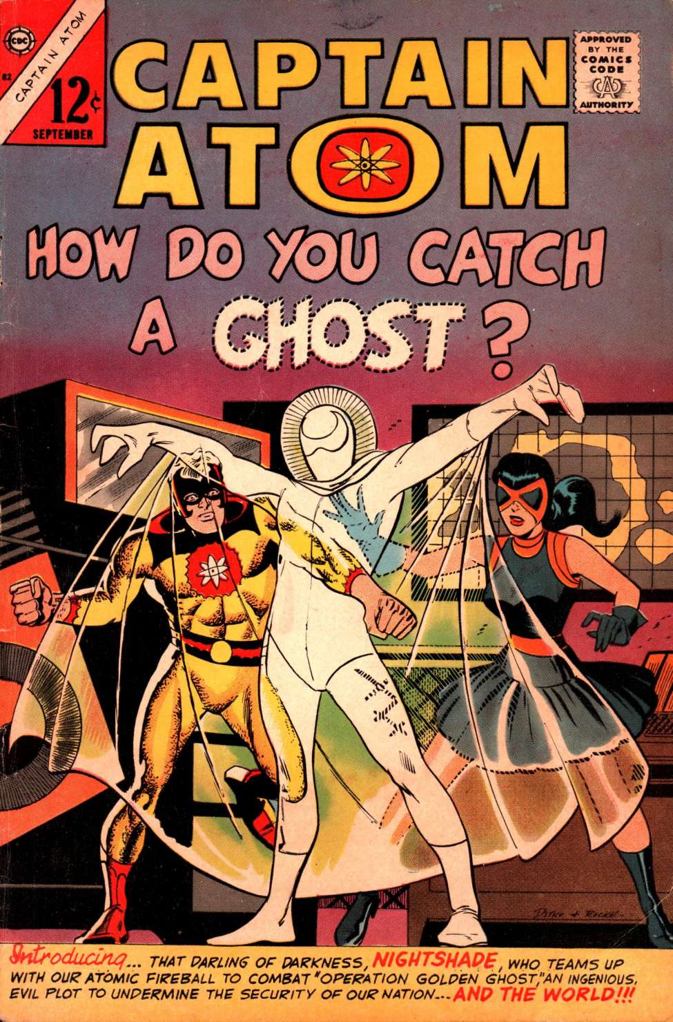 Comic Book Cover For Captain Atom 82