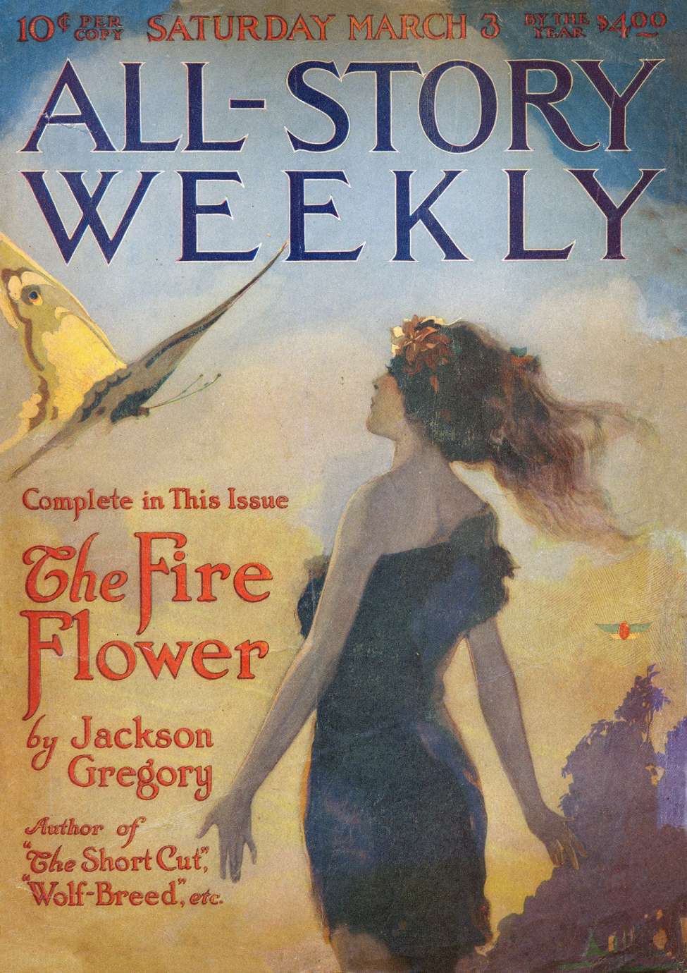 Comic Book Cover For All-Story Weekly v68 3