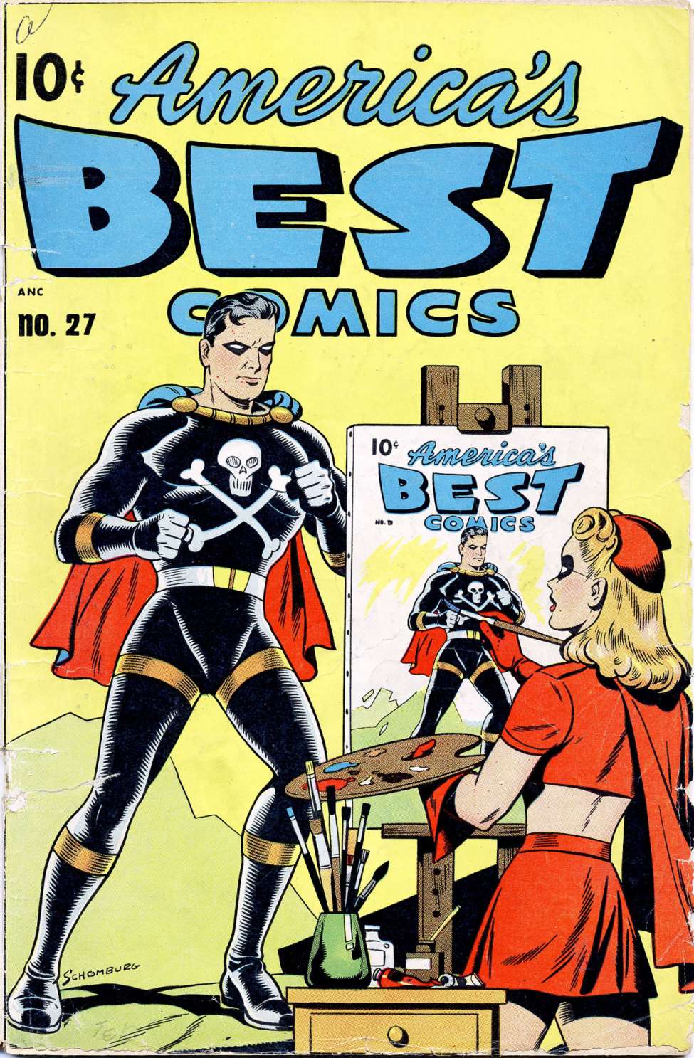 Comic Book Cover For America's Best Comics 27