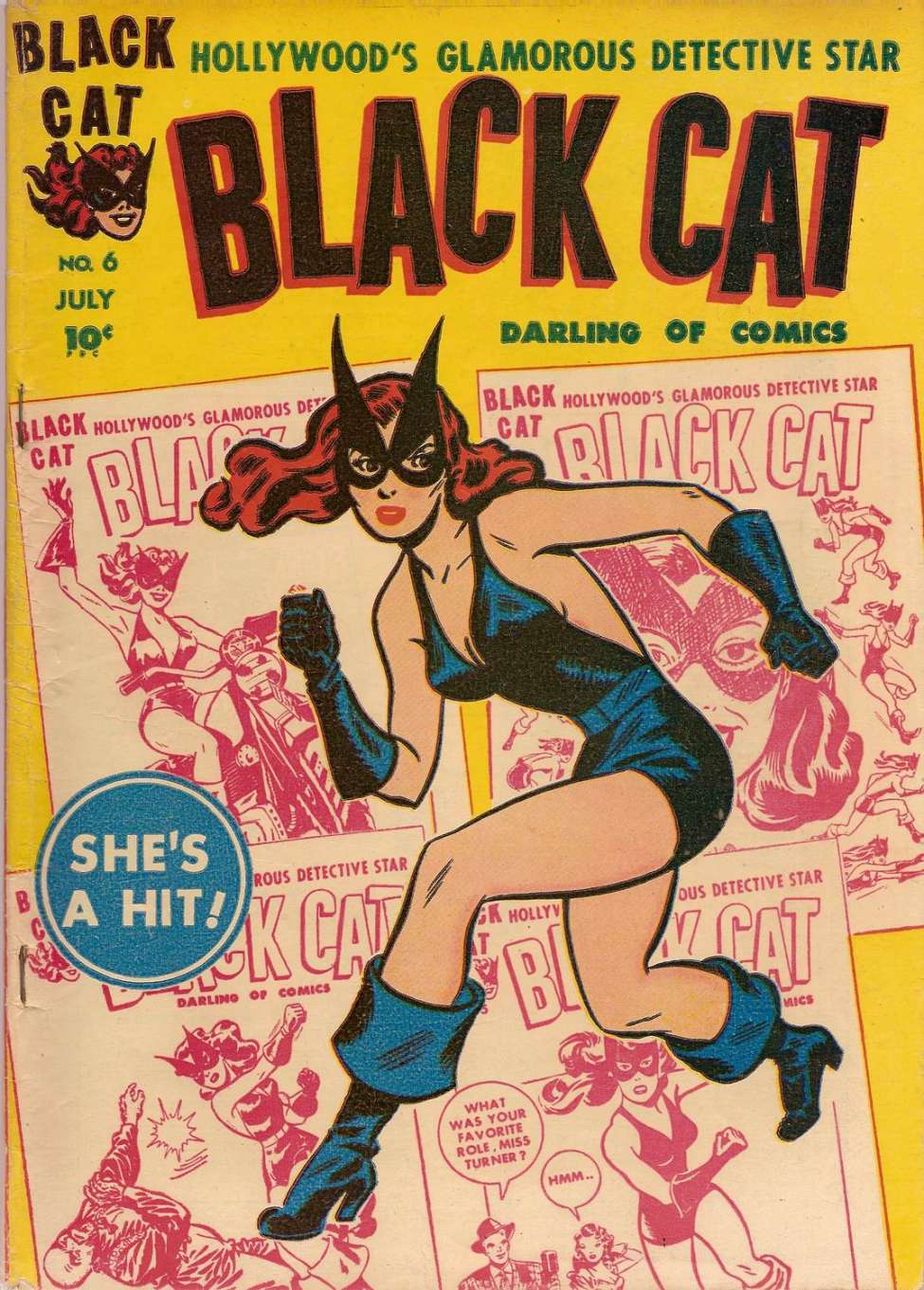 Comic Book Cover For Black Cat 6 - Version 1