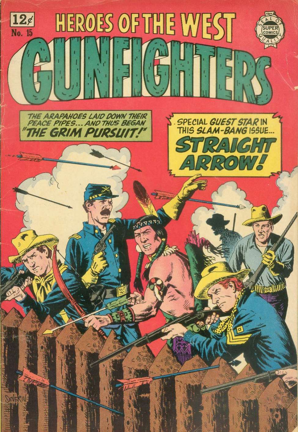 Comic Book Cover For Gunfighters 15
