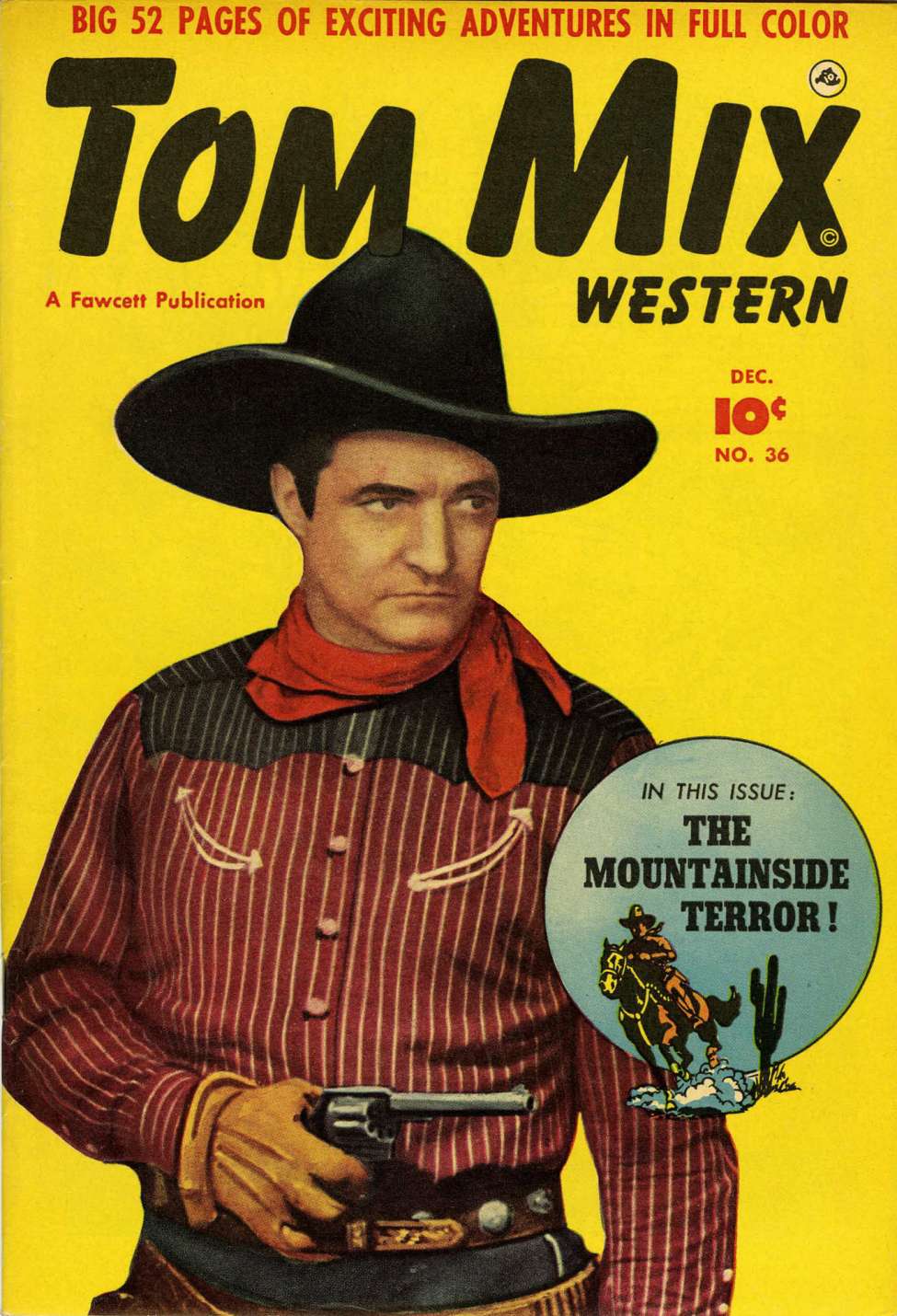 Comic Book Cover For Tom Mix Western 36