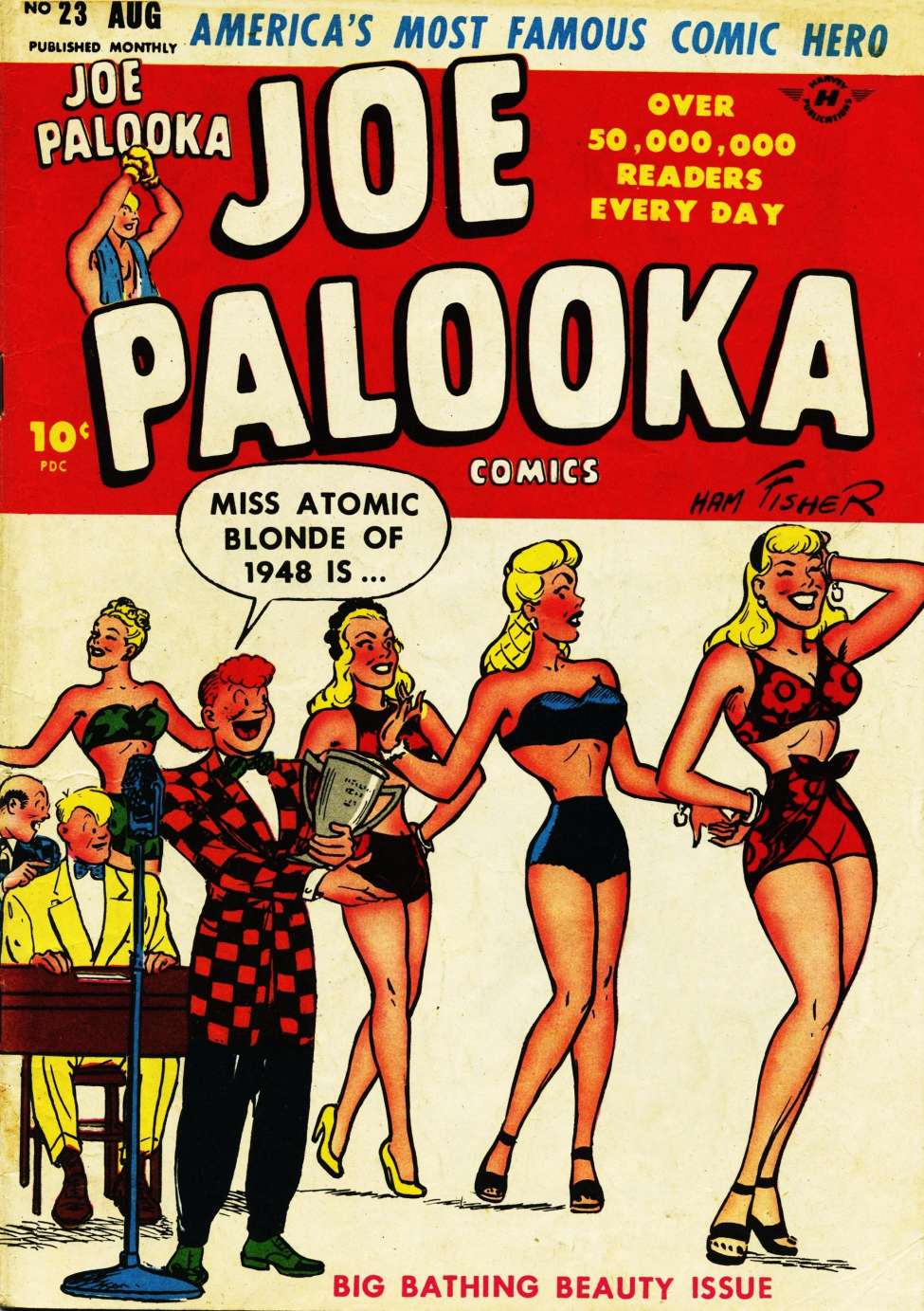 Book Cover For Joe Palooka Comics 23
