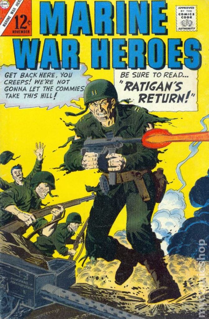 Book Cover For Marine War Heroes 16