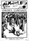 Cover For The Magnet 551 - Coker's Campaign!