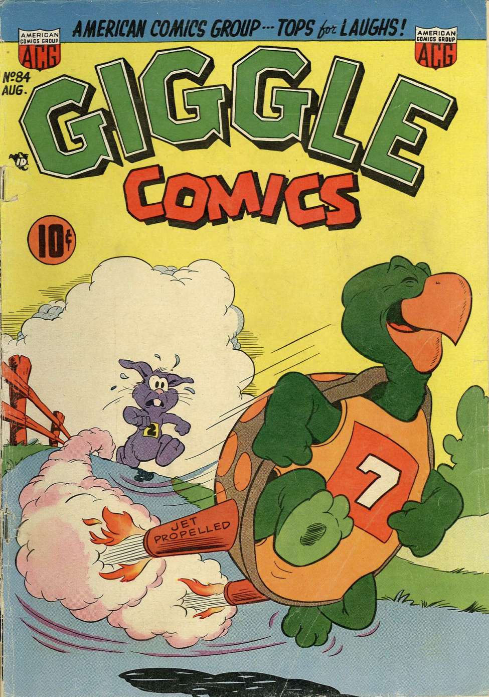 Book Cover For Giggle Comics 84