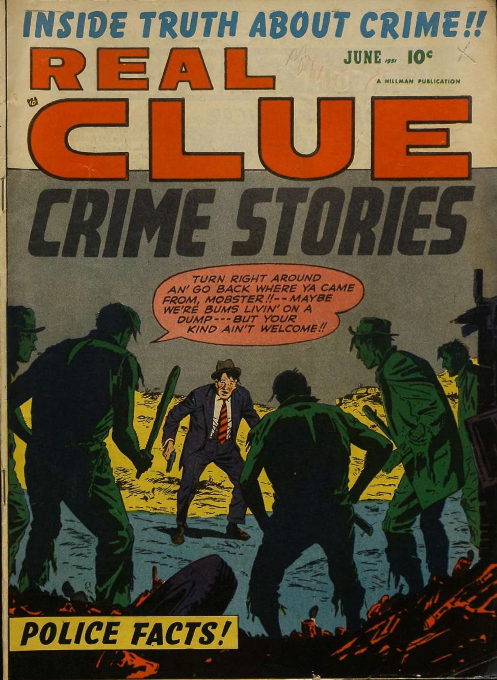 Book Cover For Real Clue Crime Stories V6 4