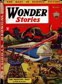 Large Thumbnail For Wonder Stories v6 6 - Dawn to Dusk - Eando Binder