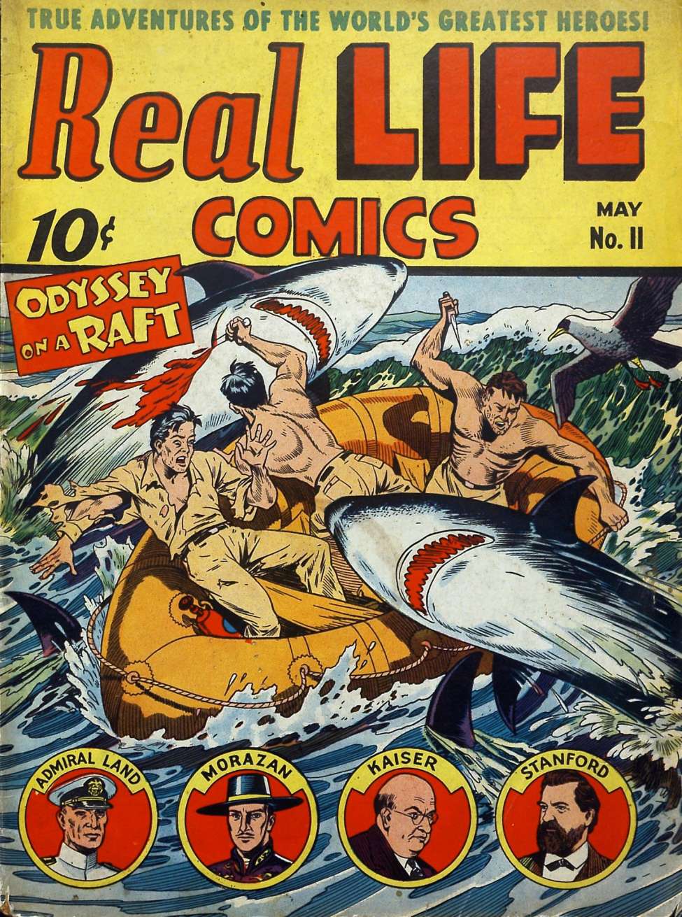 Comic Book Cover For Real Life Comics 11