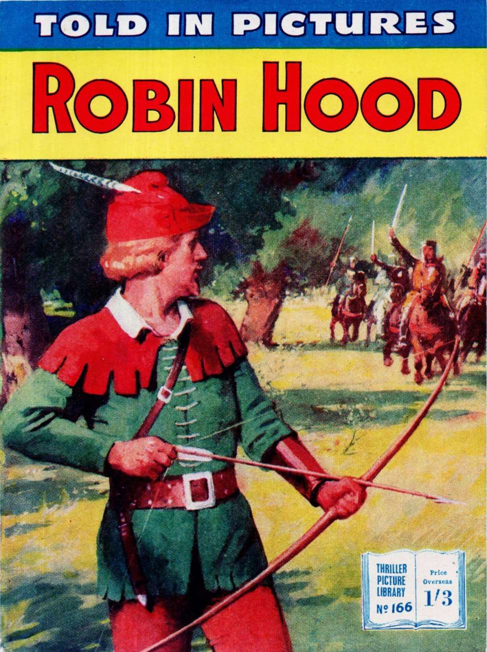Book Cover For Thriller Picture Library 166 - Robin Hood and the Lionheart's Return