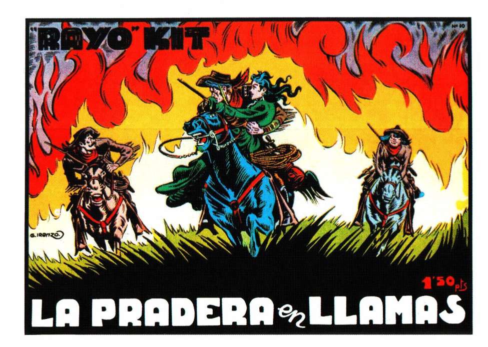 Book Cover For Rayo Kit 10 - La Pradera en Llamas