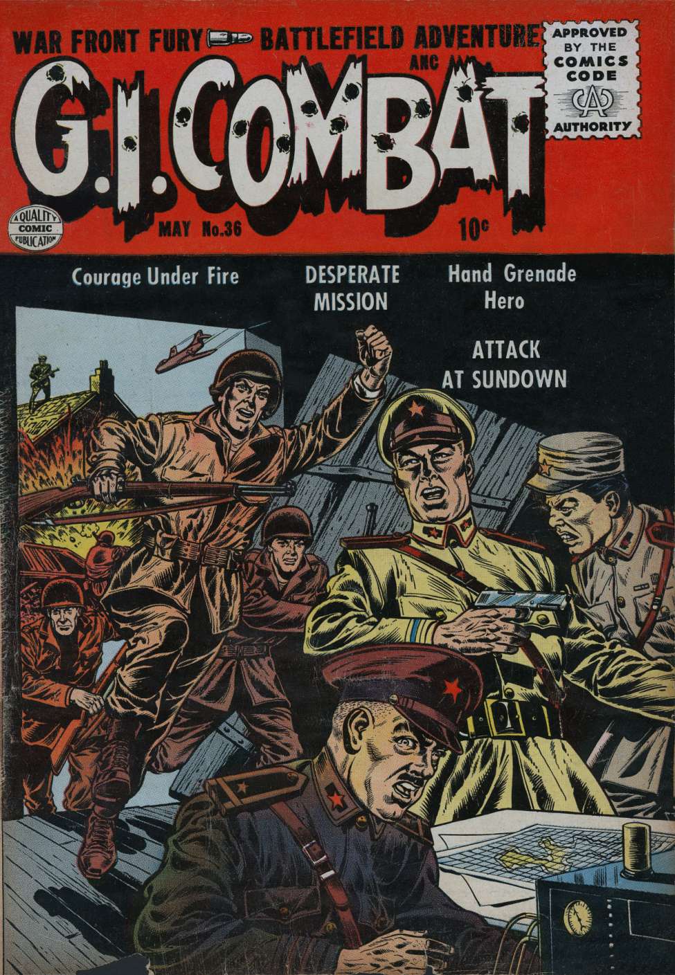 Book Cover For G.I. Combat 36