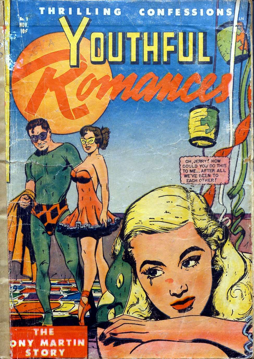 Comic Book Cover For Youthful Romances 9 - Version 2