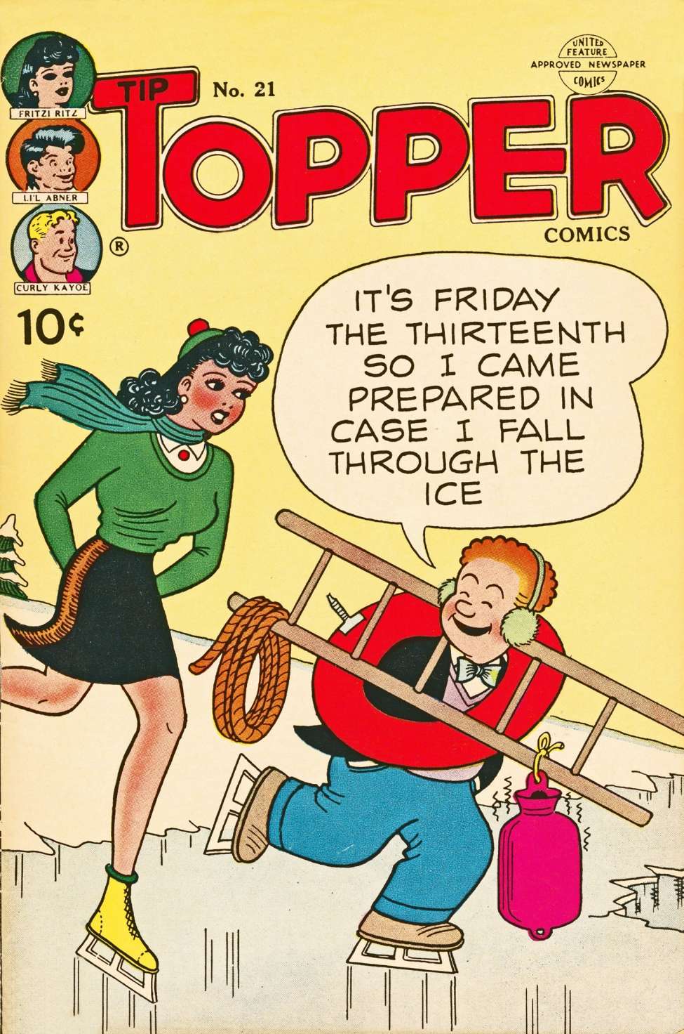 Book Cover For Tip Topper Comics 21