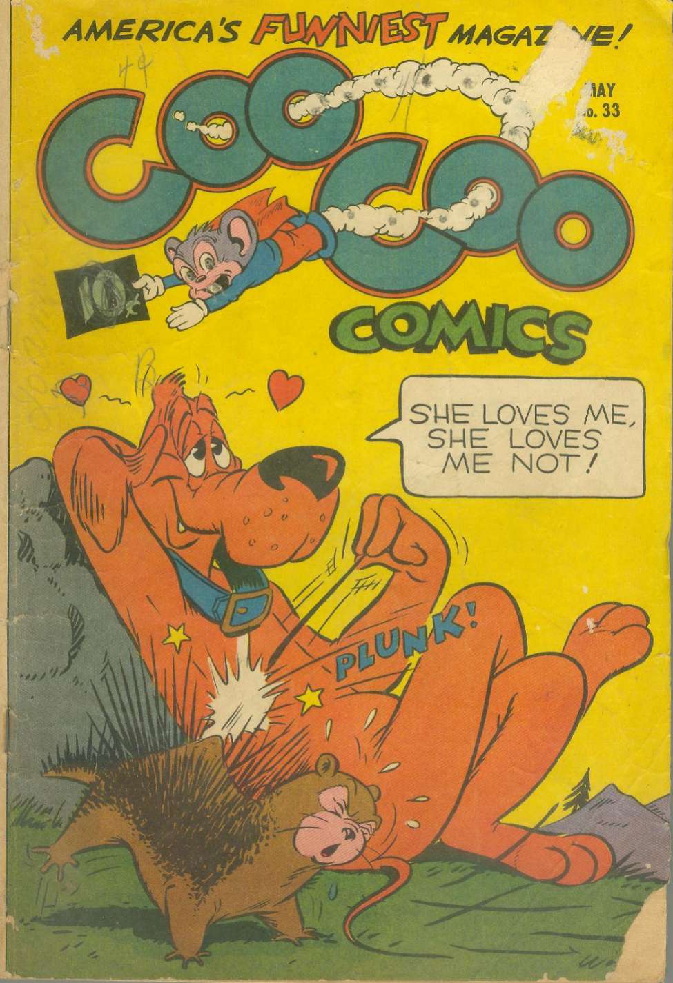 Comic Book Cover For Coo Coo Comics 33